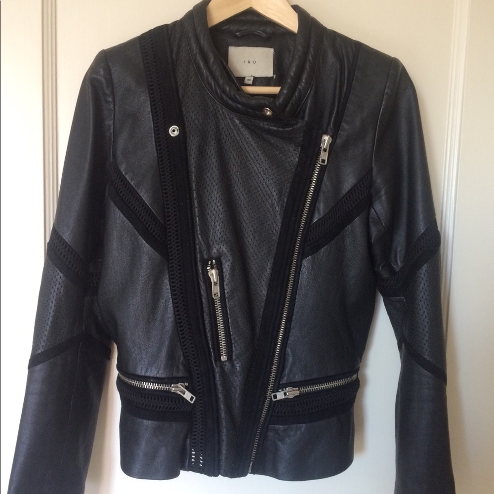 Used IRO leather jacket